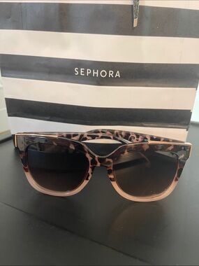 Jones New York Gold & Tortoiseshell Gradient Lens Women's Sunglasses
